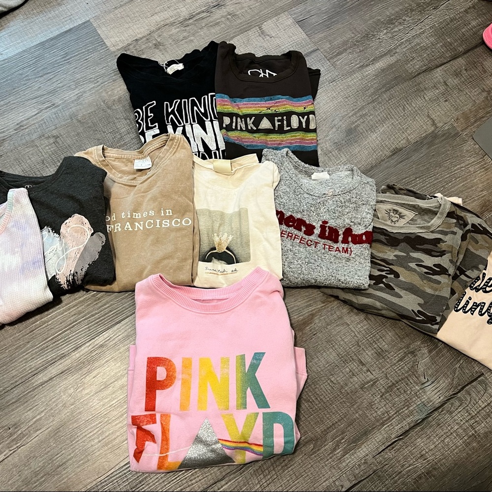 Kids BUNDLE along sleeve, short sleeve and sweatshirt